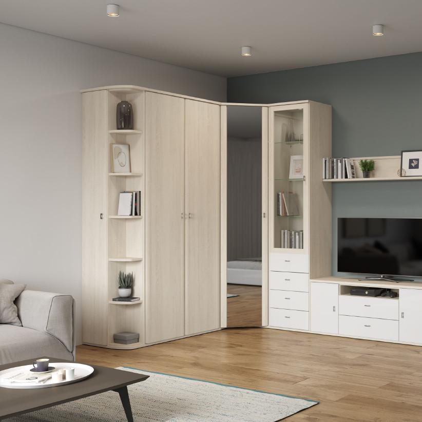 Двухдверный шкаф ELEGANTE LE5456.1