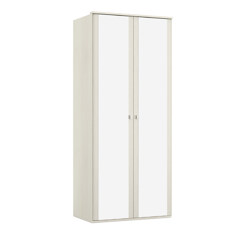 Двухдверный шкаф с зеркалом ELEGANTE LE6461.2