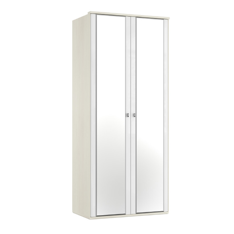 Двухдверный шкаф с зеркалом ELEGANTE LE5456.5