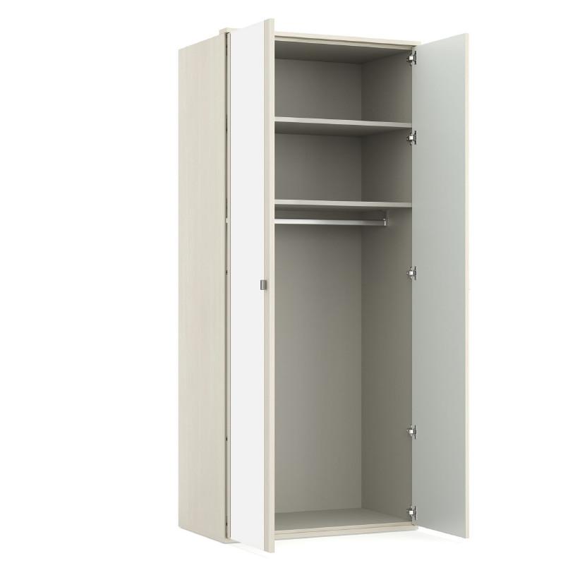 Двухдверный шкаф с зеркалом ELEGANTE LE5456.4