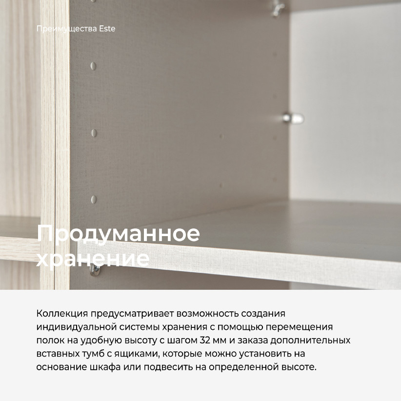 Однодверный шкаф ESTE ST611.2