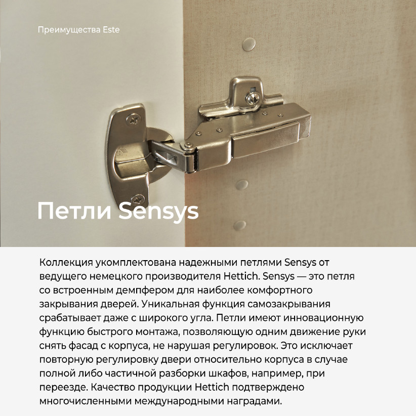Однодверный шкаф ESTE ST611.2