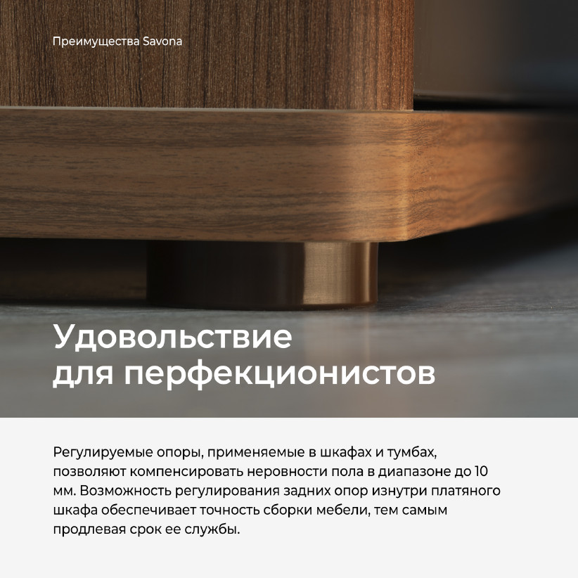 Однодверный шкаф SAVONA AT2501.1