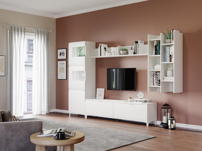 Шкаф-витрина с ящиками Turin TR1233.2