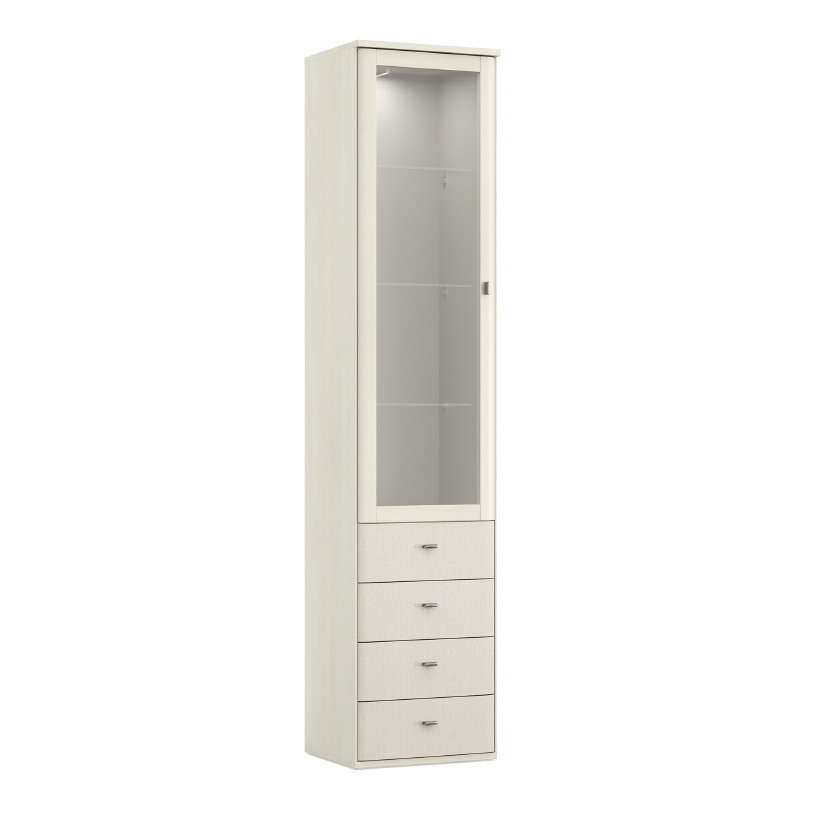 Шкаф-витрина ELEGANTE LE6371.1