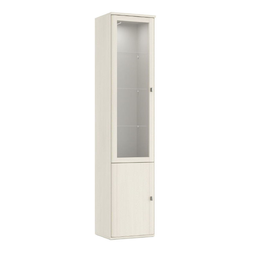 Шкаф-витрина со стеклянными полками ELEGANTE LE5372.1