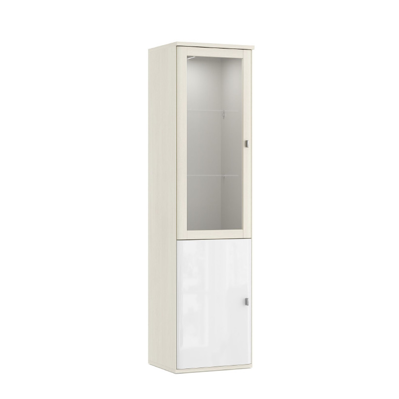 Шкаф-витрина со стеклянными полками ELEGANTE LE5352.2