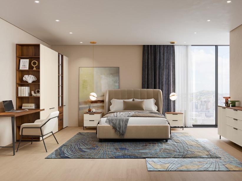 Двуспальная кровать с подъемным механизмом Napoli NK243.22