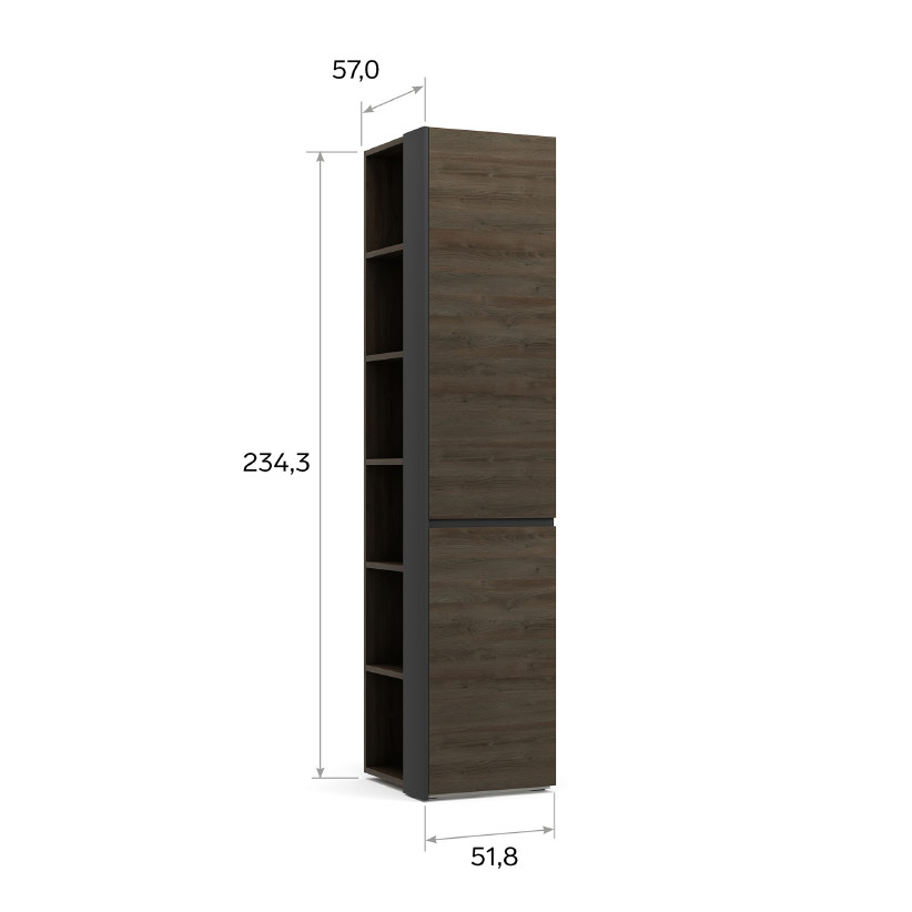Завершающий шкаф BRUNO BC1141.4
