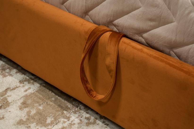 Двуспальная кровать с подъемным механизмом PLISSE NK183.22