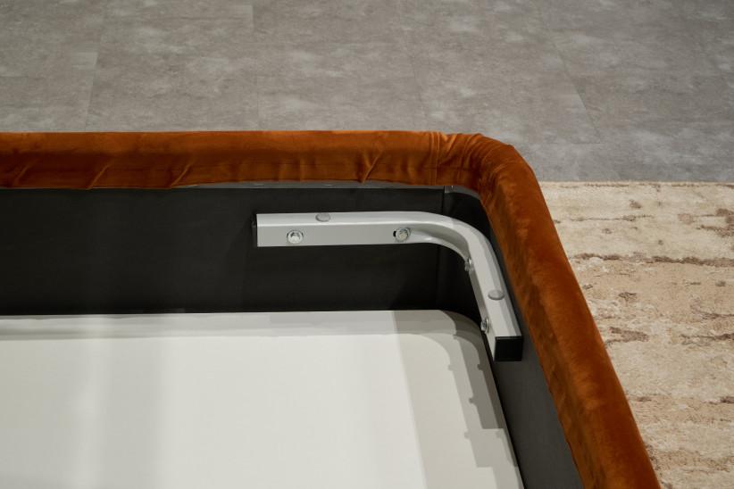 Двуспальная кровать с подъемным механизмом PLISSE NK183.22