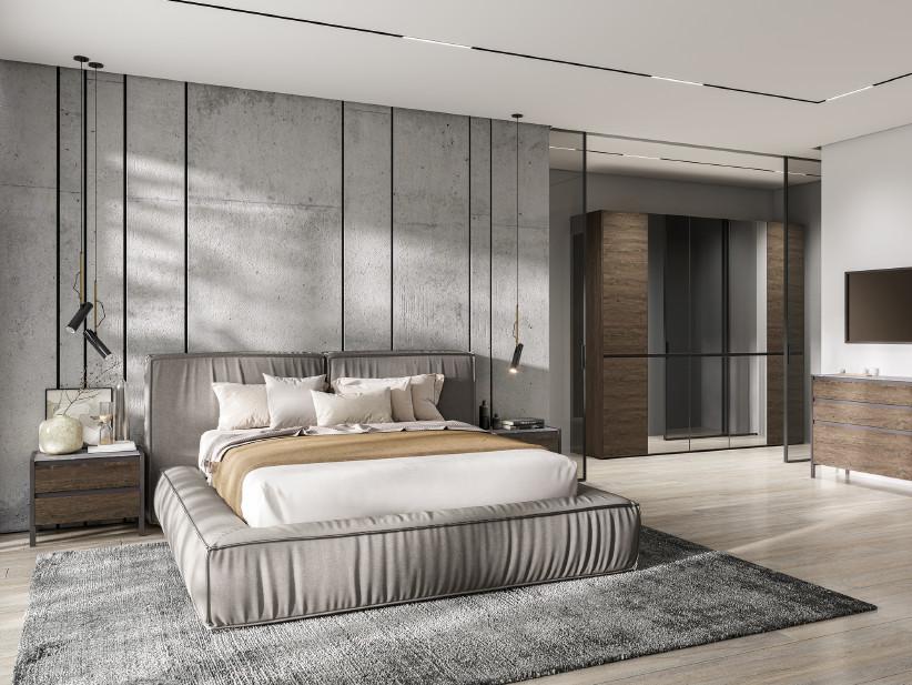 Двуспальная кровать с подъемным механизмом NEW YORK NK263.24