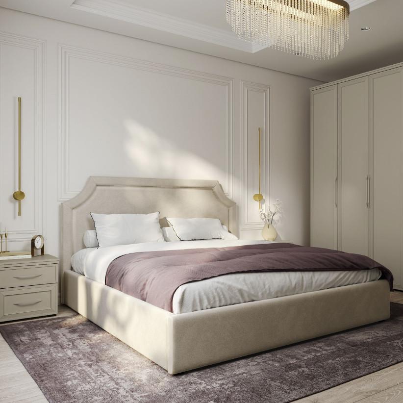 Двуспальная кровать с подъемным механизмом FONTE NK163.14