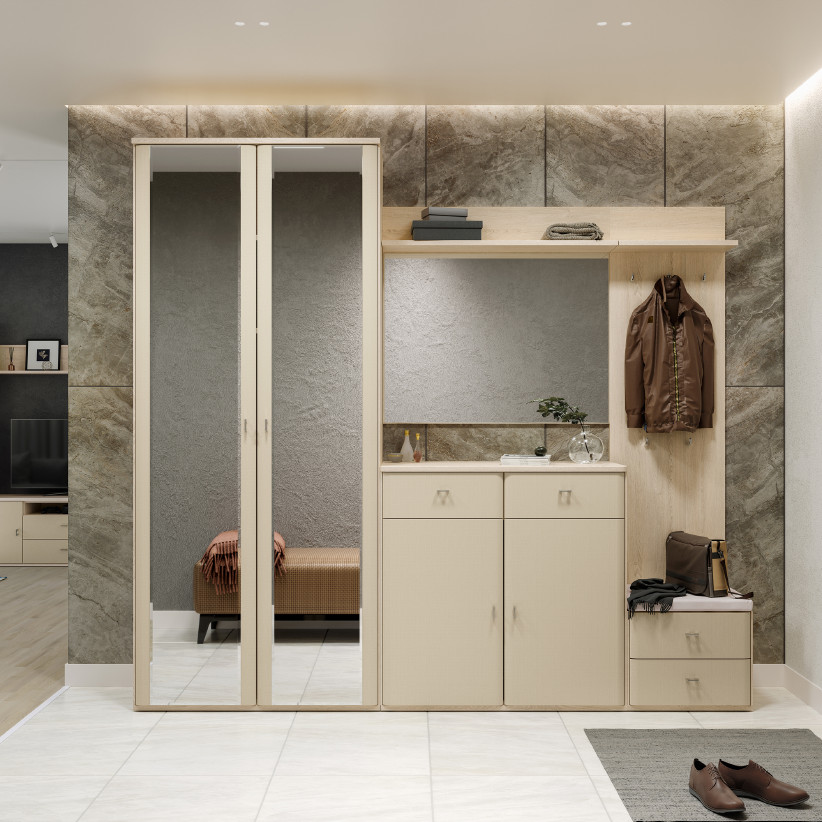 Тумба под обувь ELEGANTE LE6405.1