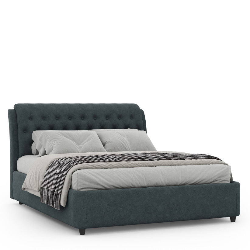 Двуспальная кровать с подъемным механизмом FLORINA NK313.29