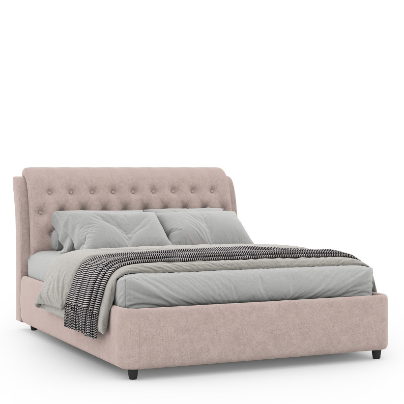 Двуспальная кровать с подъемным механизмом FLORINA NK313.10