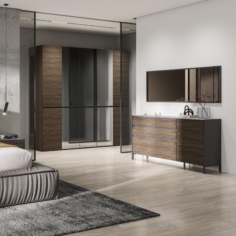 Панель с зеркалом BRUNO BC1051.0