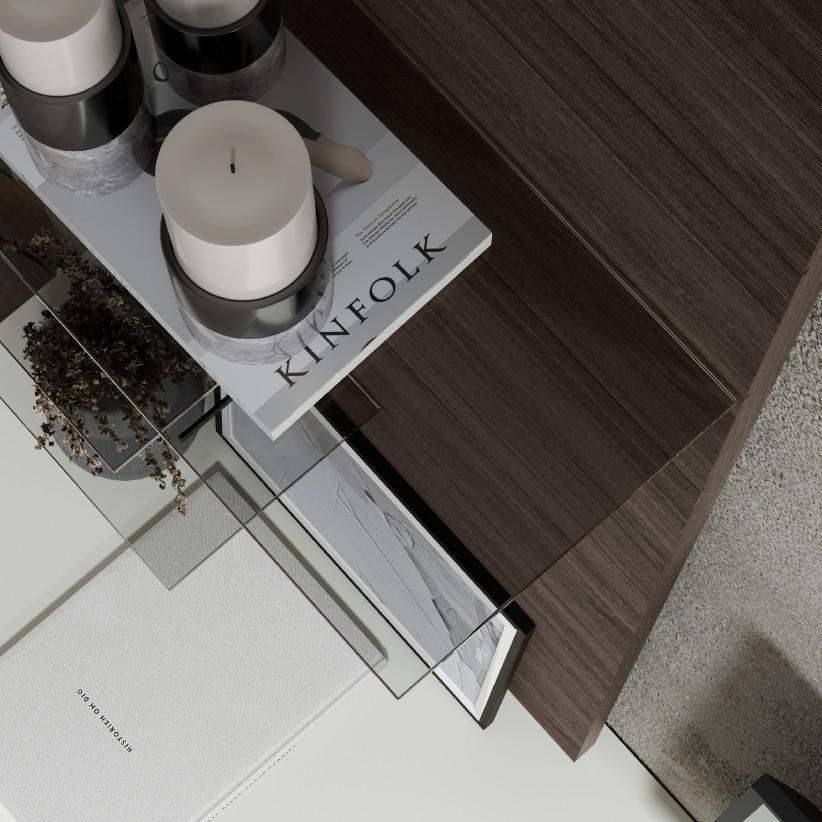 Панель с полками Monako MN632.3