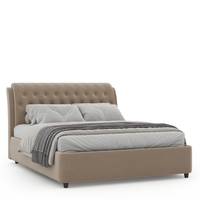 Двуспальная кровать с подъемным механизмом FLORINA NK314.22