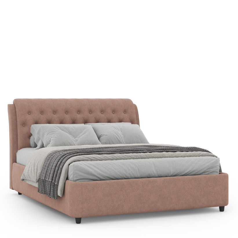 Двуспальная кровать с подъемным механизмом FLORINA NK314.09
