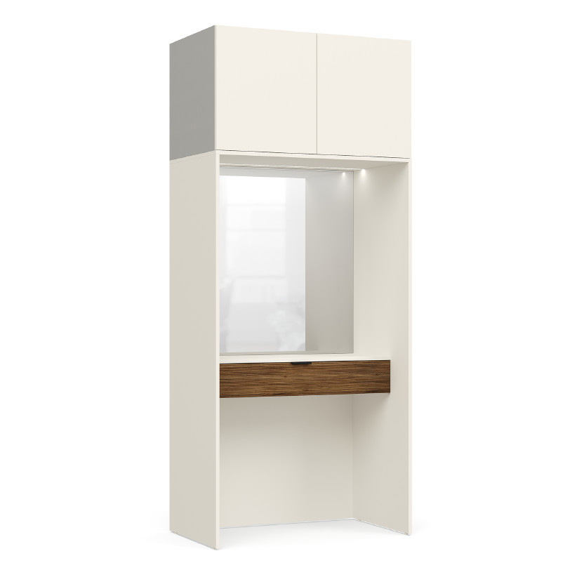 Шкаф со столом и зеркалом MONAKO MN151.1