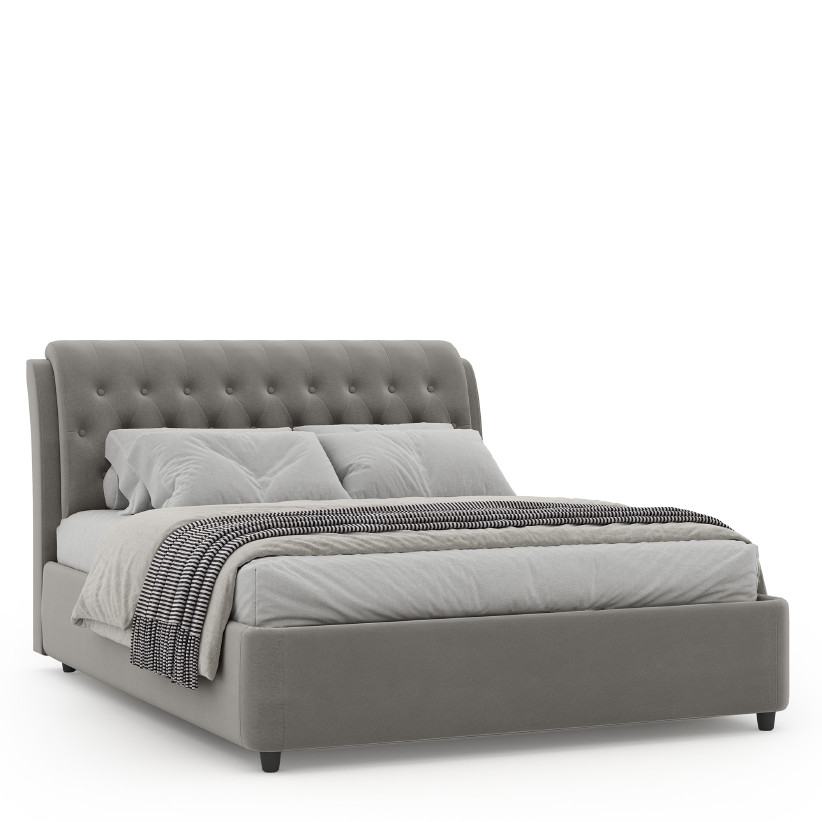 Двуспальная кровать с подъемным механизмом FLORINA NK314.24