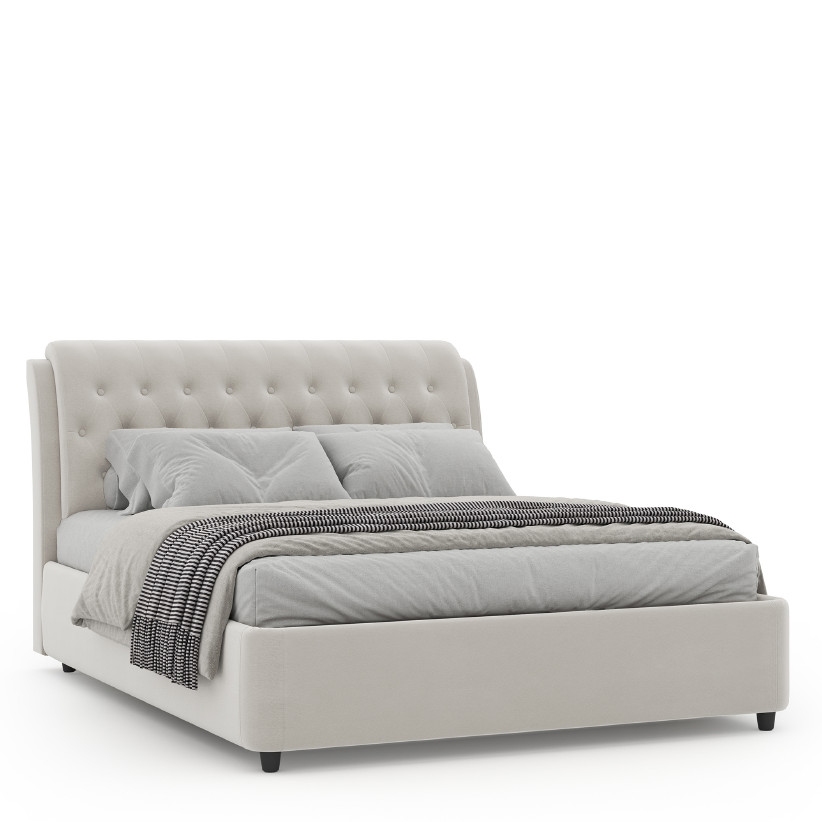 Двуспальная кровать с подъемным механизмом FLORINA NK314.19