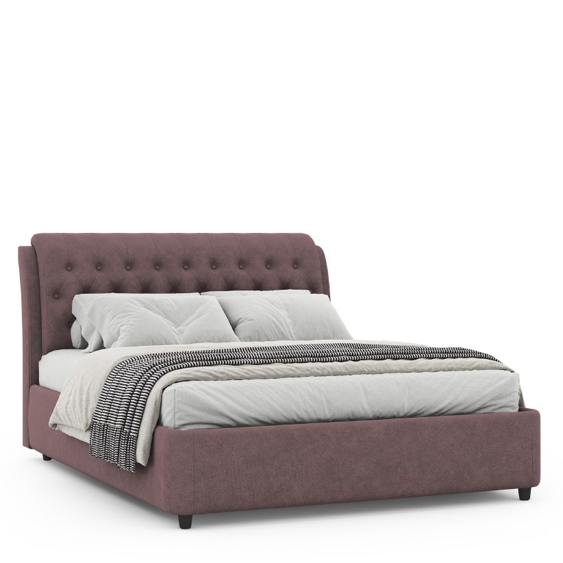 Двуспальная кровать с подъемным механизмом FLORINA NK314.14