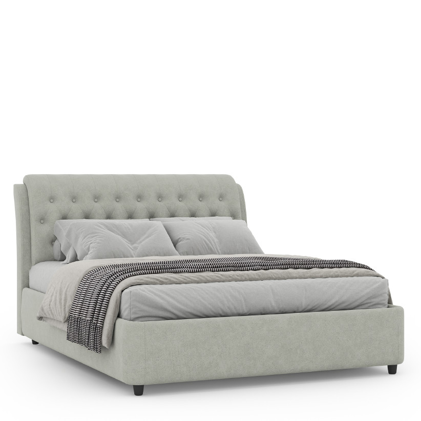 Двуспальная кровать с подъемным механизмом FLORINA NK314.07
