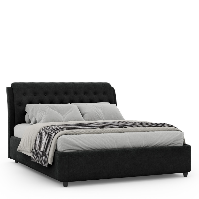 Двуспальная кровать с подъемным механизмом FLORINA NK314.06
