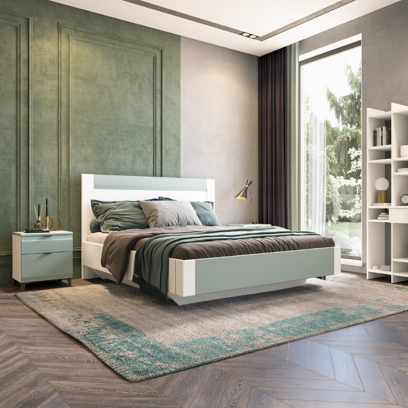 Двуспальная кровать с подъемным механизмом Turin TR2967.5