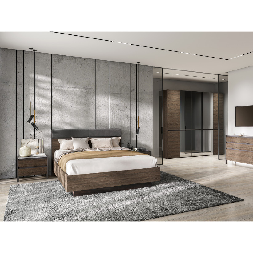 Кровать с подъемным механизмом BRUNO BC1200.4